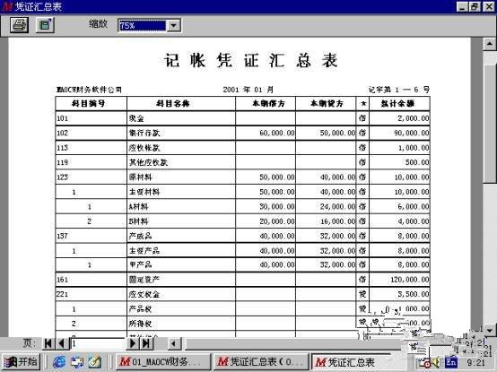 MAOCW财务软件绿色版 v6.1 安装版1