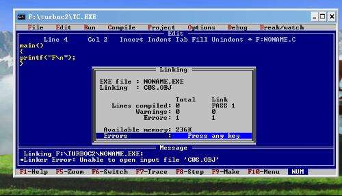 turbo c2.0中文版