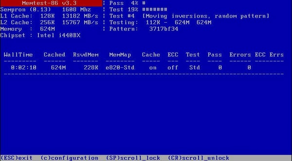 Memtest86 Memtest86