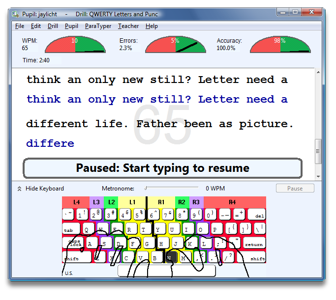 master key(快速精确的打字软件) v5.2.2 免费版0