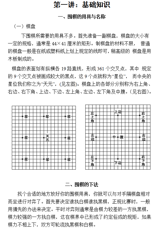 中国围棋规则图解 最新版0
