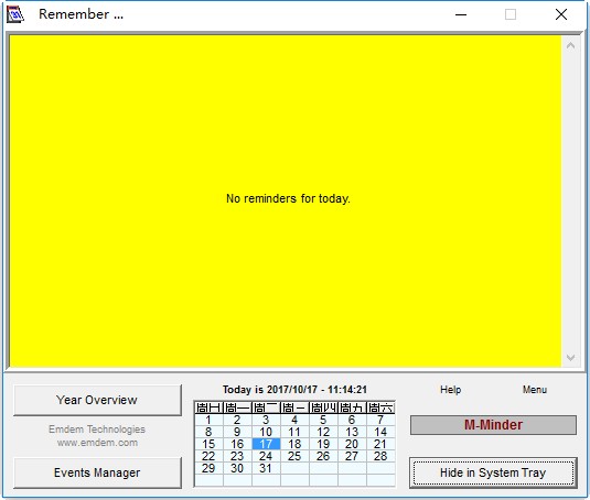M-Minder桌面便签软件 v3.1 绿色免费版0