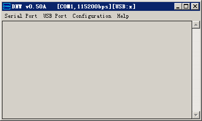 DNW串口调试工具 v0.50A 绿色版0