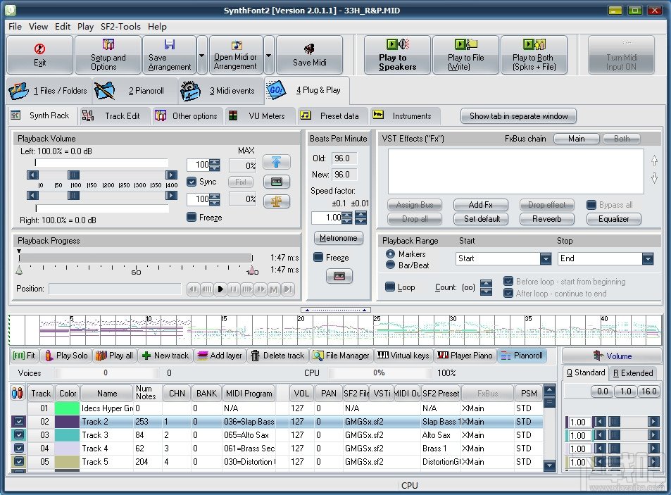 synthfont(音乐合成软件) v2.0.1.1 最新版 0