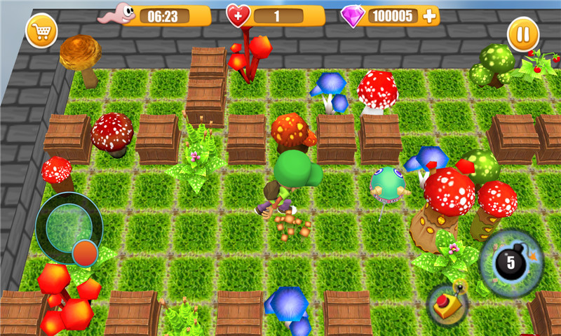 泡泡堂轰炸机3D手游 v1.0 安卓版0