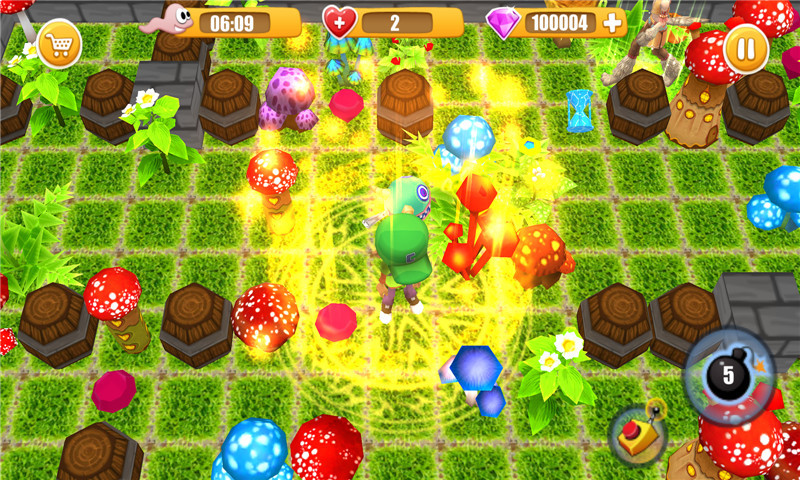 泡泡堂轰炸机3D手游 v1.0 安卓版2