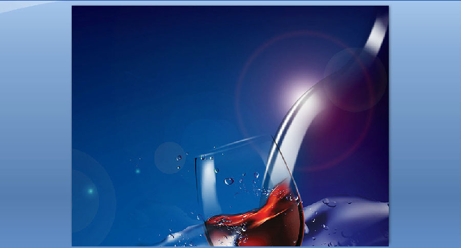 红酒背景的酒文化幻灯片模板 ppt免费版2