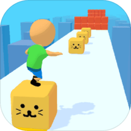 立方体冲刺小游戏(又名方块冲浪)