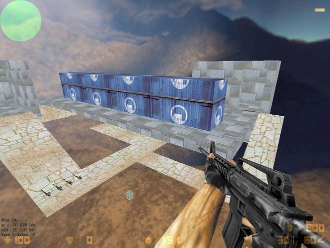 反恐精英cs1.5仓库地图(cs_assault) 1