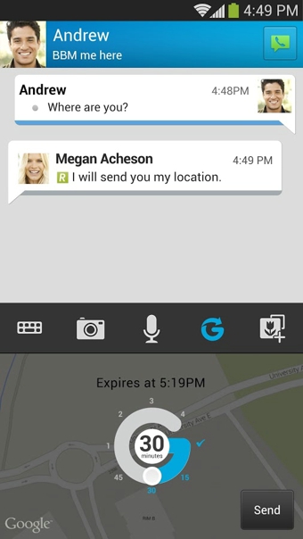 黑莓bbm中文版 v2.10.0.29 安卓版1