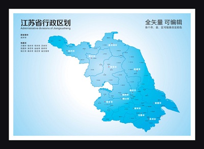 江苏地图全图