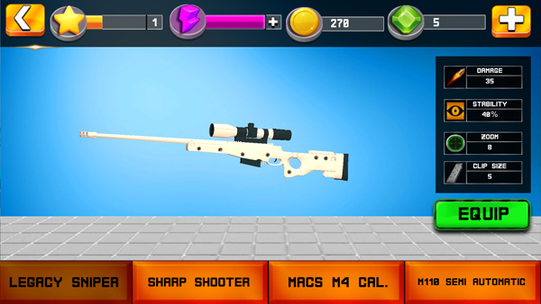 火柴人正义狙击无限金币修改版 v2.6 安卓内购版4