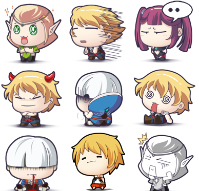 龙之谷卡通版动态表情包 0