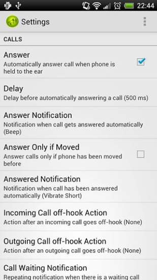 来电感应接听软件 v1.34 安卓版0