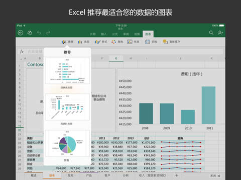 Microsoft Excel for iPad