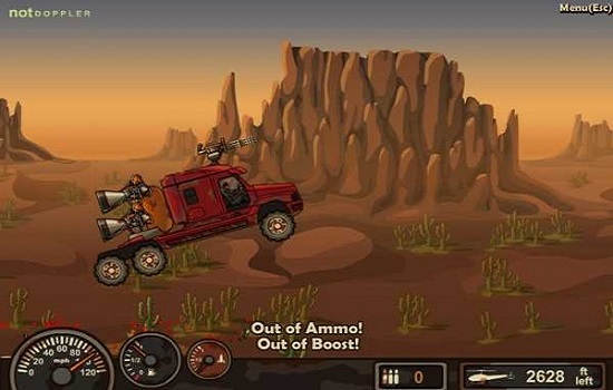 战车撞僵尸内购修改版 v1.0.141229 安卓无限金币版1