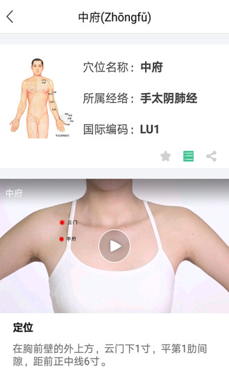 灸大夫经络穴位图解软件 v6.1.6 安卓版 0