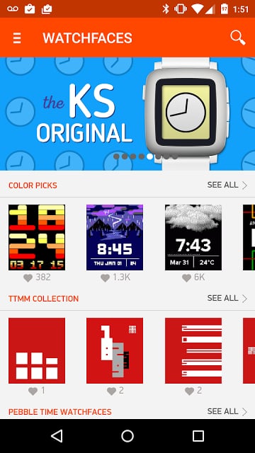 pebble time智能手表 v4.4 安卓中文版1
