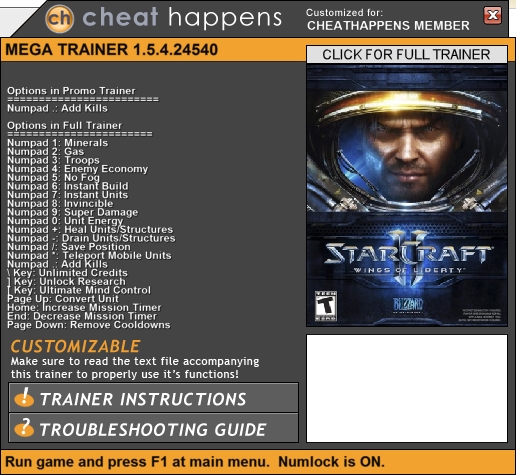 星际争霸2修改器