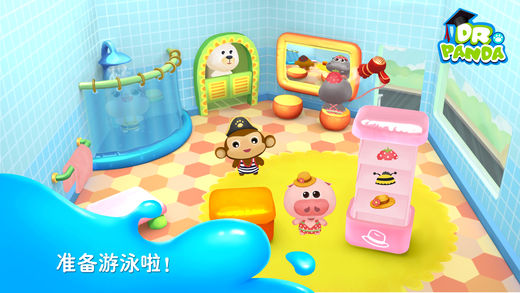 熊猫博士游泳池完整版 v1.01 中文安卓版1
