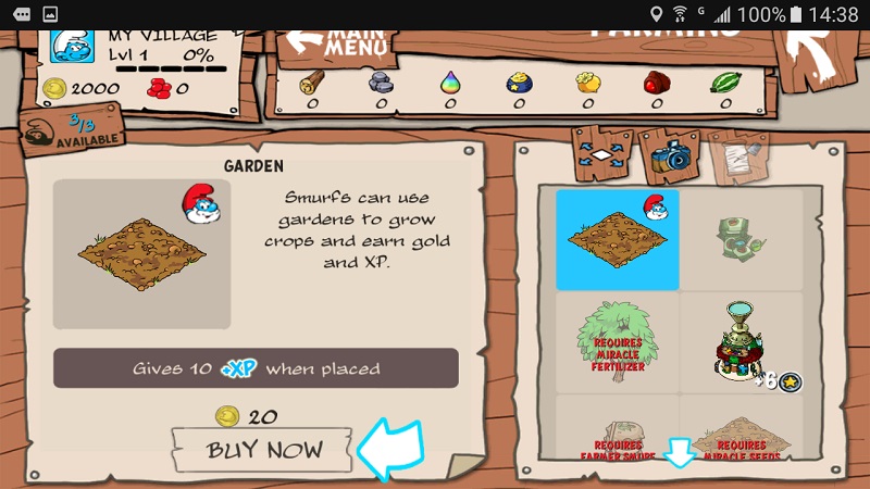 蓝精灵村庄手游 v1.0.9a 安卓版0