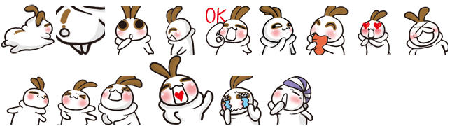 兔肉酱QQ表情包 0