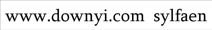 sylfaen字体 sylfaen字体下载