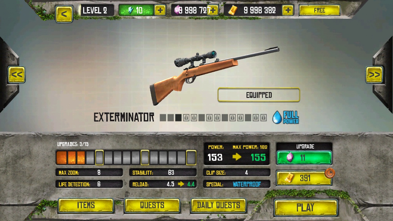 优秀狙击手猎人射击无限金币版 v1.00 安卓版2