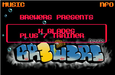 鬼刃(X-Blades)七项属性修改器 绿色最新版0