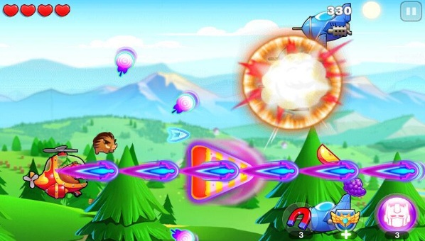 熊出没之飞机大战内购修改版 v1.0 安卓无限钻石版1