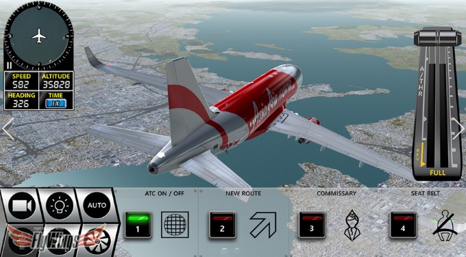 飞行模拟驾驶2017直装修改版 v3.3.0 安卓付费解锁版0