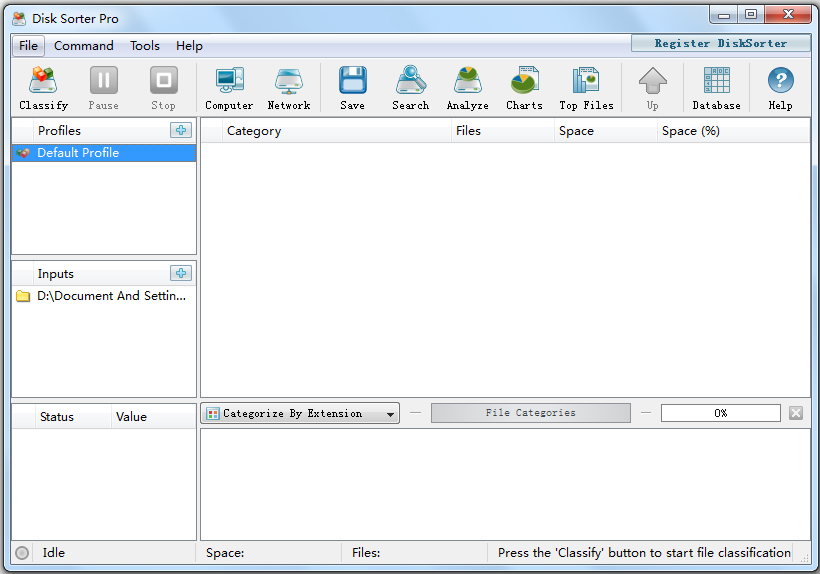 DiskSorter Pro(磁盘分类工具) v9.8.12 英文版0