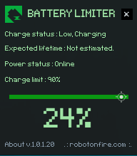 Battery Limiter笔记本充电保护管理工具 v1.0.1.36 官方最新版0