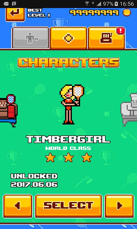 像素网球修改版