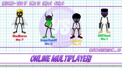 枪战火柴人3中文修改版 v1.0.2.2 安卓无限金币版0