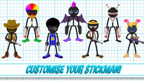 枪战火柴人3中文修改版 v1.0.2.2 安卓无限金币版1