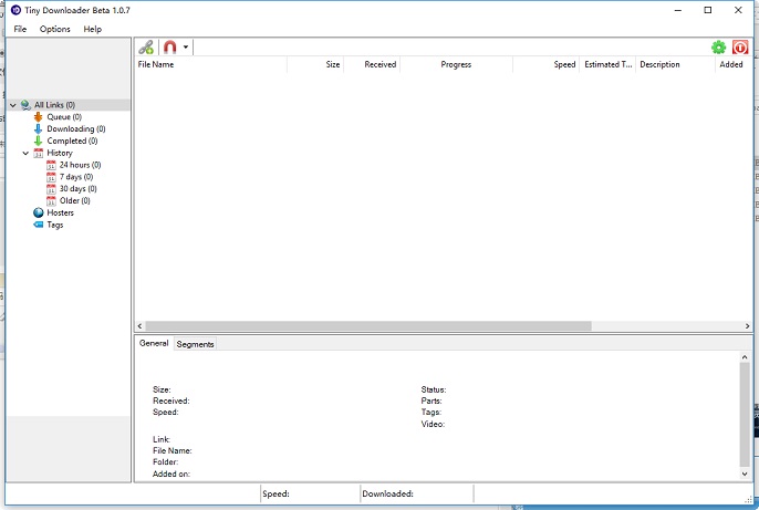 Tiny Downloader(视频流媒体下载工具) 绿色版0