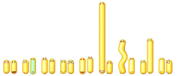 小黄大长脸QQ表情包 高清版0