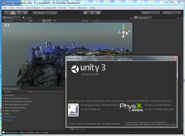 unity3d2017修改版