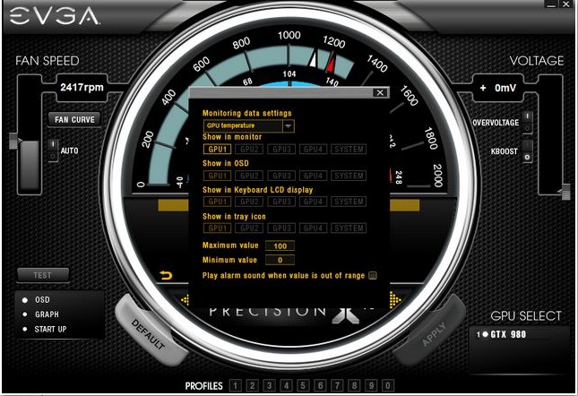 evga超频软件中文版