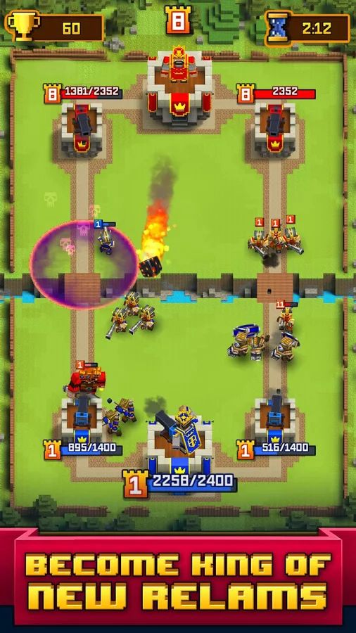 像素皇室战争修改版 v1.24 安卓无限钻石版0