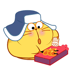 开心猫过大年微信表情包gif