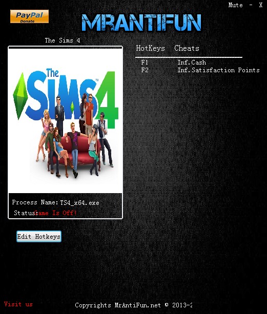 模拟人生4两项修改器 模拟人生两项修改器