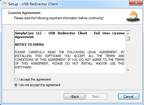 USB Redirector Client