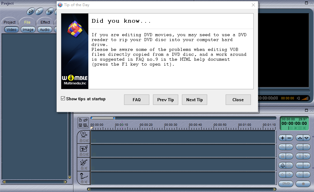 电影魔方(mpeg video wizard dvd) v5.0.1.112 绿色版0