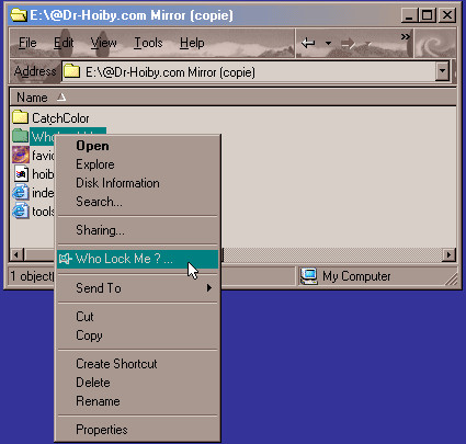 wholockme(win7/10强制删除文件工具) 绿色版0