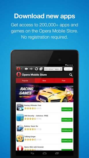 opera浏览器手机版 v7.6.4 安卓版5