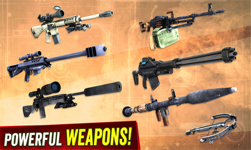 僵尸猎人死亡之战无限钻石版 v1.8 安卓中文版2