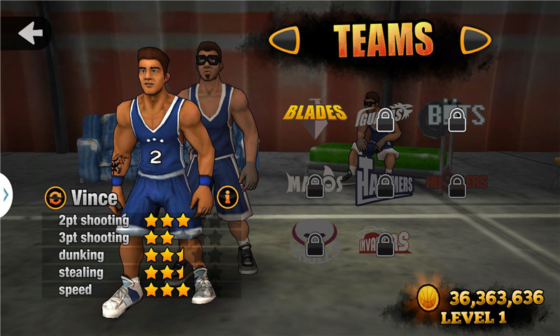 街头篮球汉化版 v2.4.0.3 安卓版2