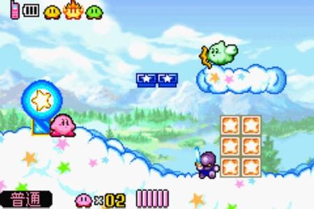 星之卡比镜子迷宫gba